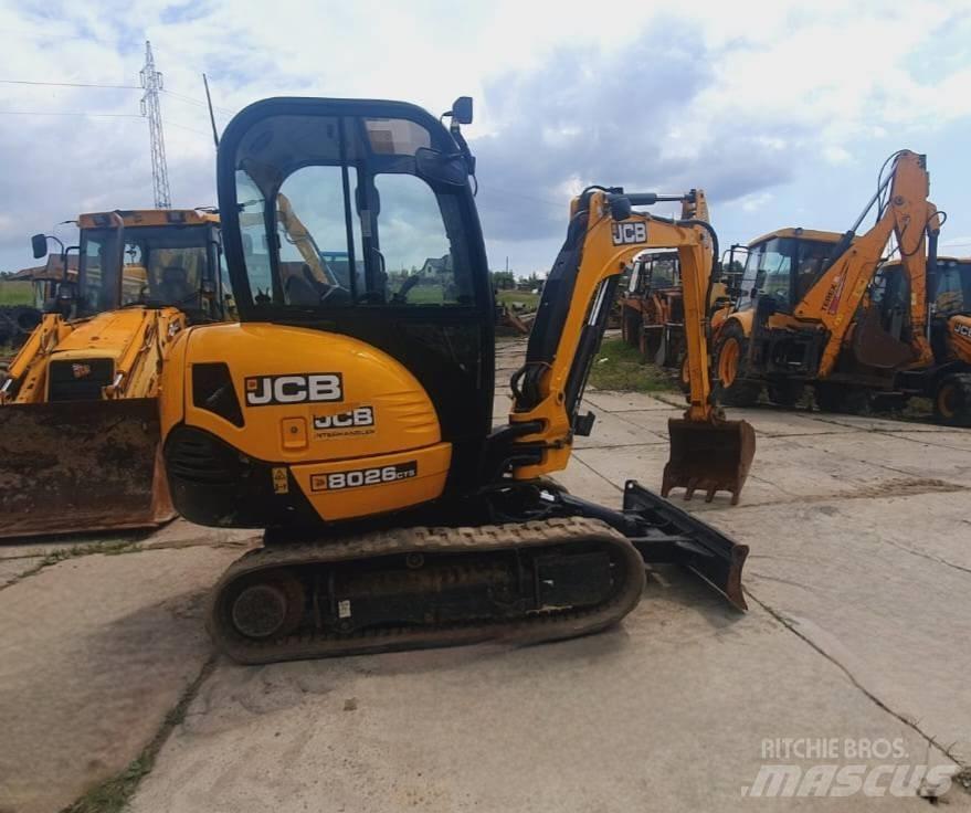 JCB 8026 CTS Mini kotrók < 7t