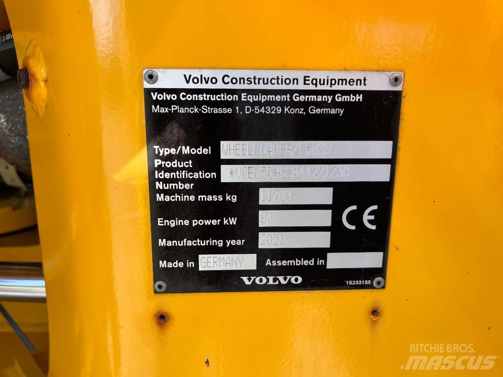 Volvo L 50 HS Gumikerekes homlokrakodók