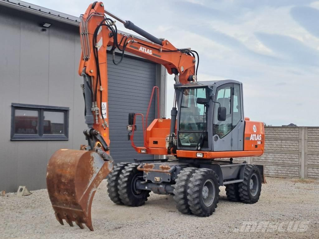 Atlas 140 W Gumikerekes kotrók