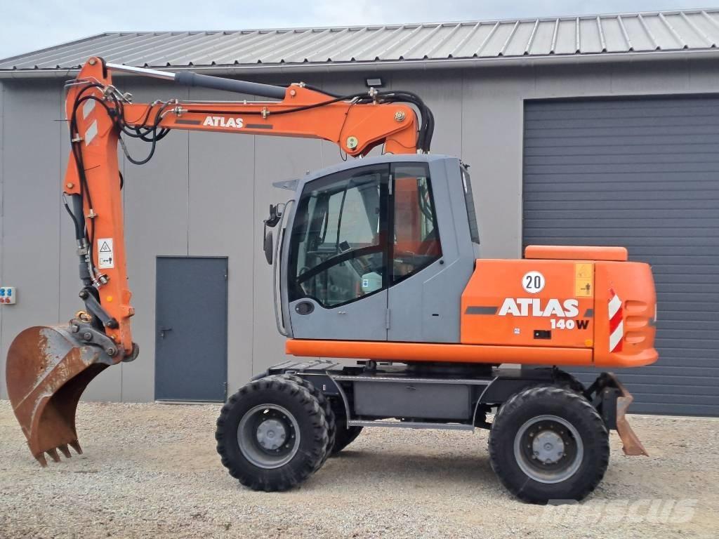 Atlas 140 W Gumikerekes kotrók