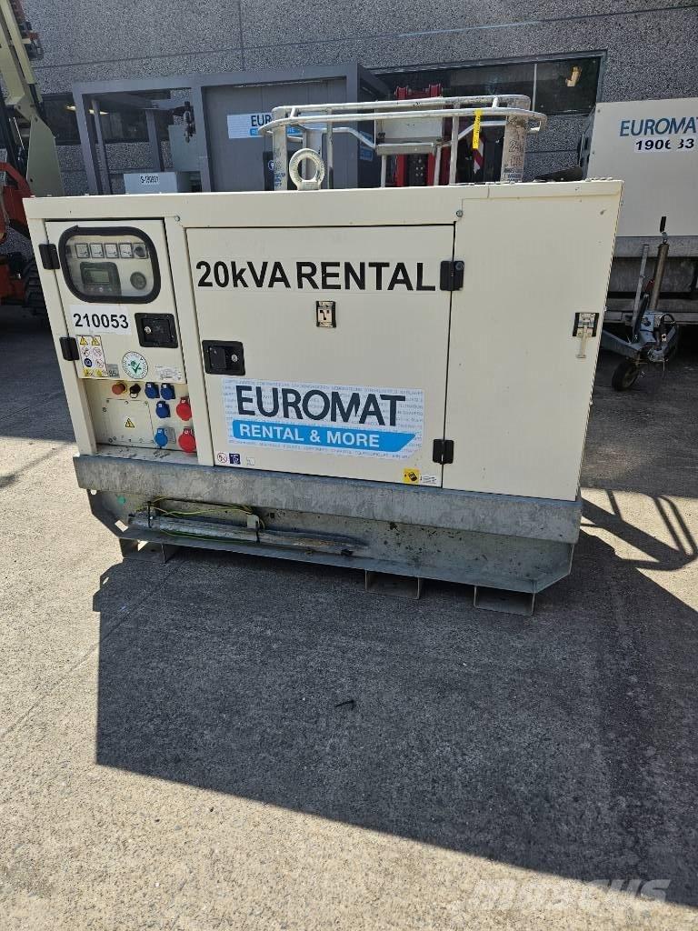 Europower EPSR20TDE Dízel áramfejlesztők