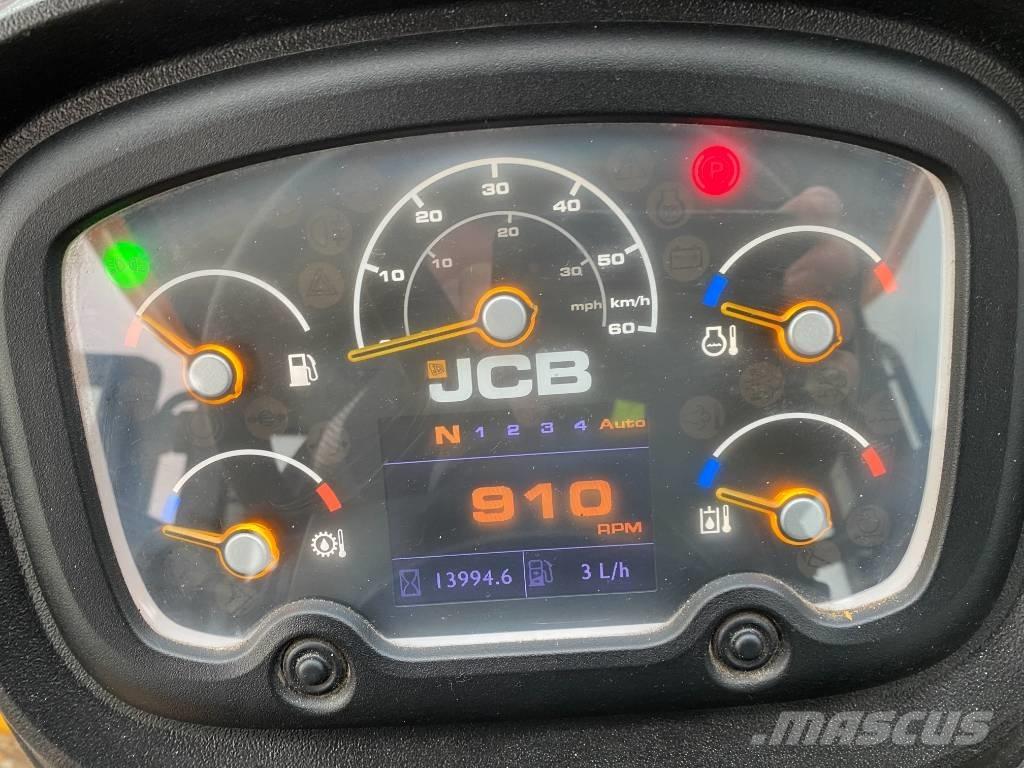 JCB 411 HT T4i Gumikerekes homlokrakodók