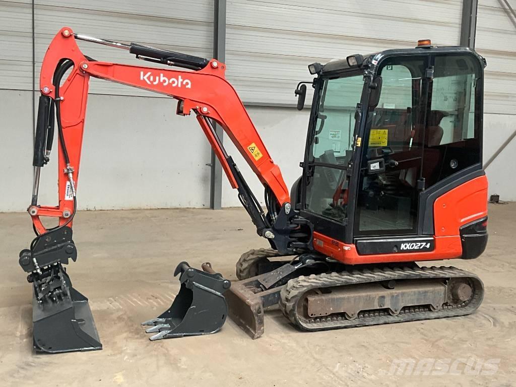 Kubota KX 027-4 Mini kotrók < 7t