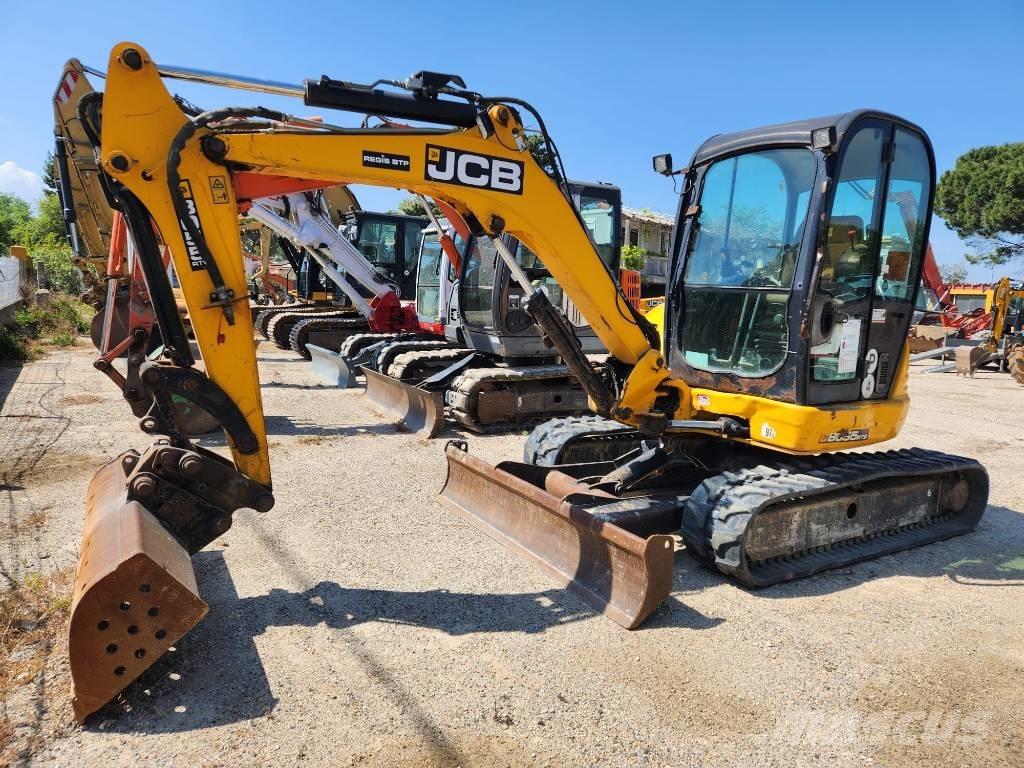 JCB 8055 RTS Mini kotrók < 7t