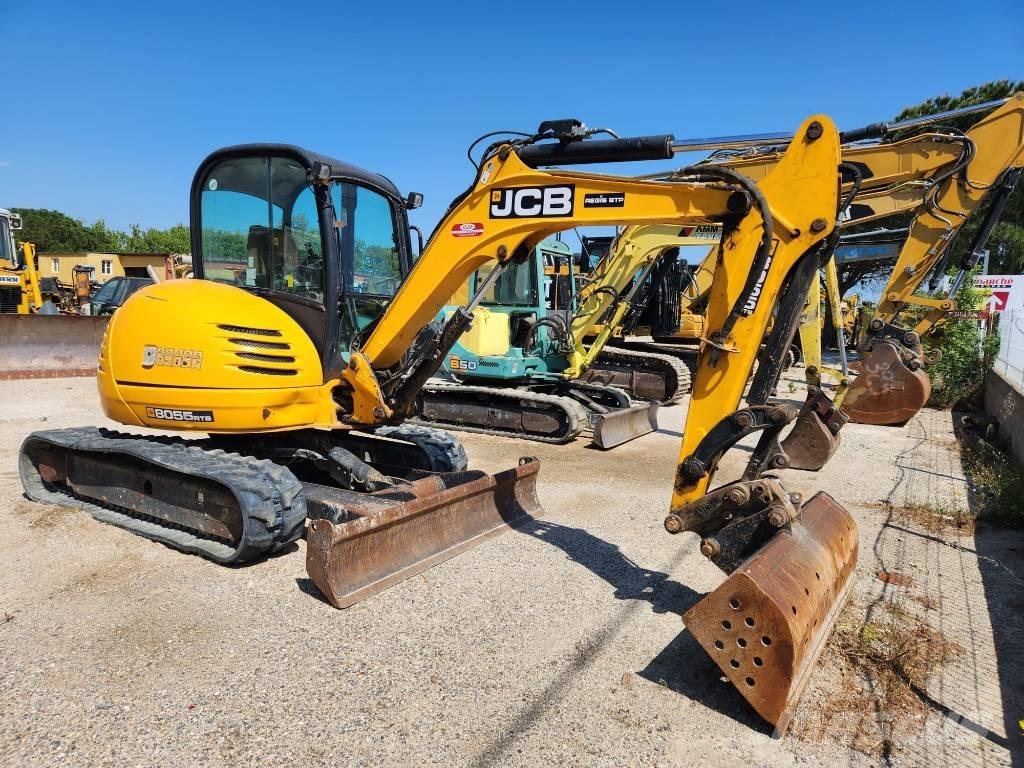 JCB 8055 RTS Mini kotrók < 7t
