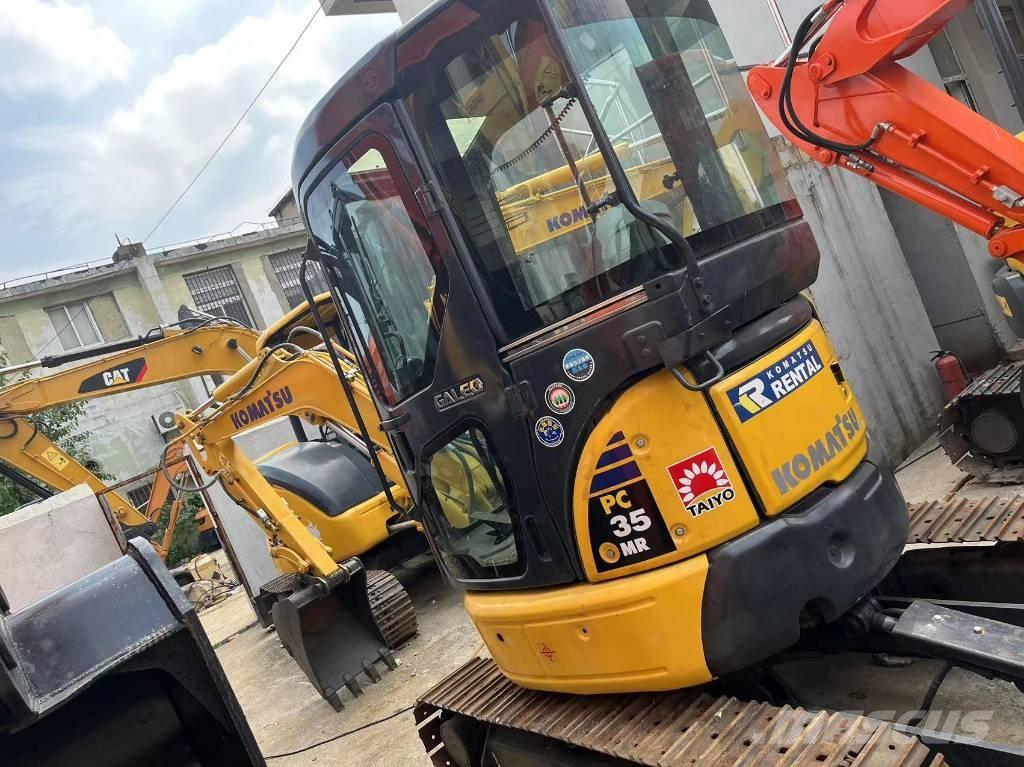 Komatsu PC 35 MR Mini kotrók < 7t