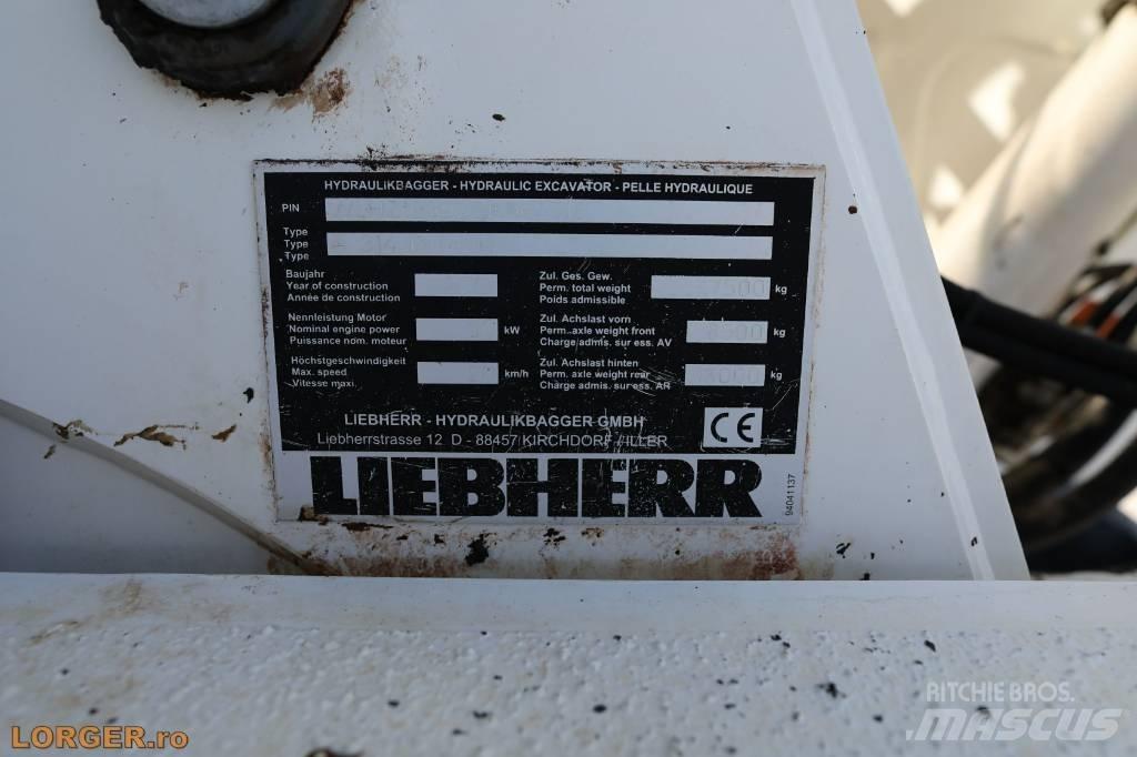 Liebherr A 314 Gumikerekes kotrók