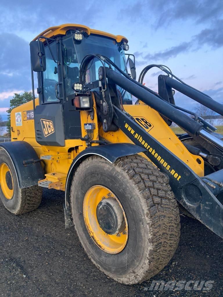 JCB 416 S Gumikerekes homlokrakodók