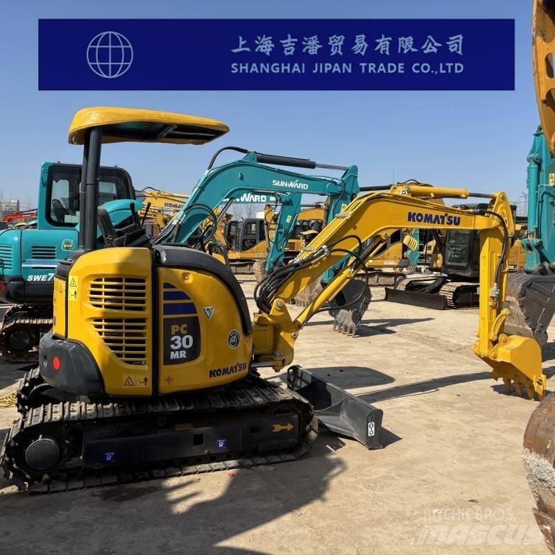Komatsu PC 30 MR Mini kotrók < 7t