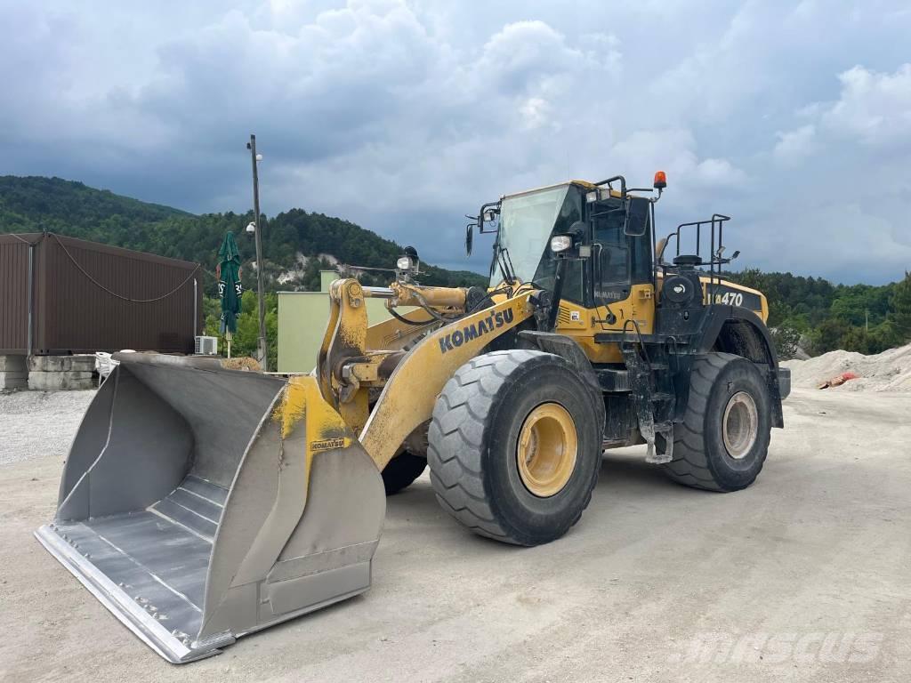 Komatsu WA 470-8 Gumikerekes homlokrakodók
