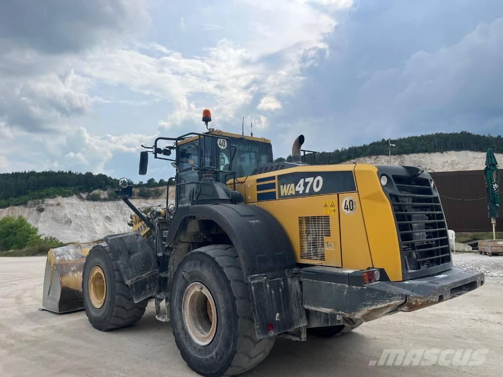 Komatsu WA 470-8 Gumikerekes homlokrakodók