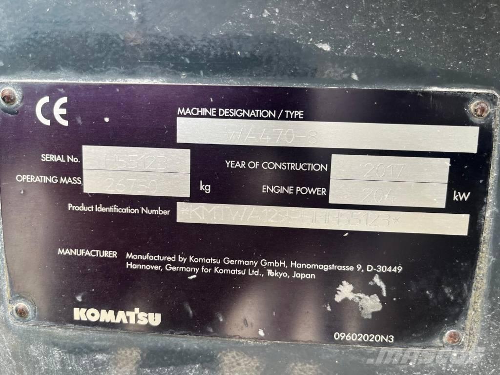 Komatsu WA 470-8 Gumikerekes homlokrakodók