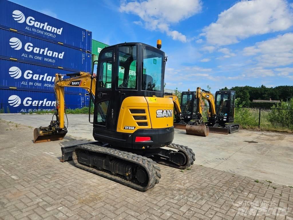 Sany SY 35 U Mini kotrók < 7t