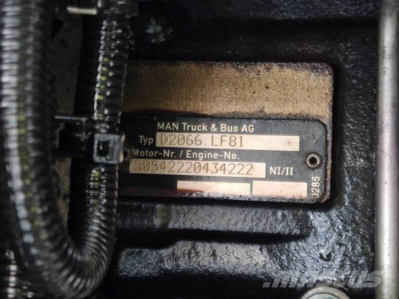 MAN D2066 LF81 Motorok
