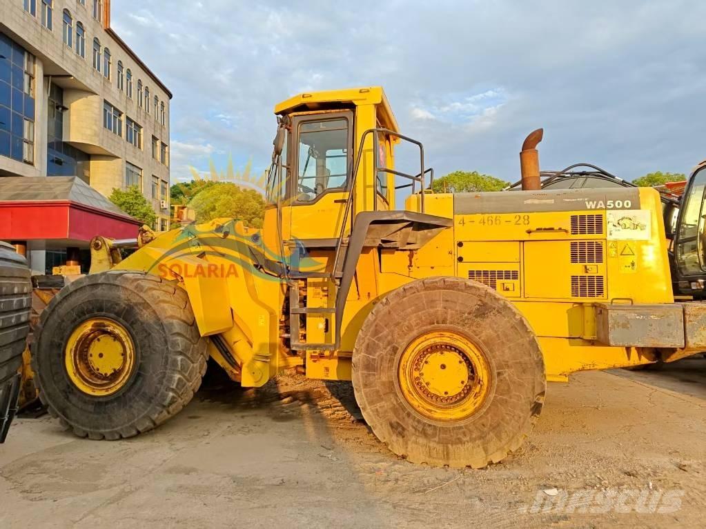 Komatsu WA 500-3 Gumikerekes homlokrakodók