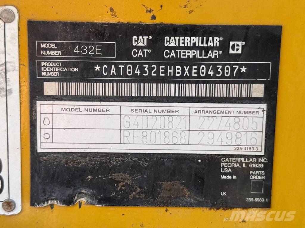 CAT 432 E Kotrórakodók