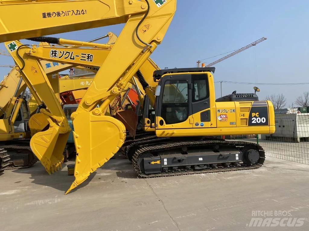 Komatsu pc200-8 Lánctalpas kotrók