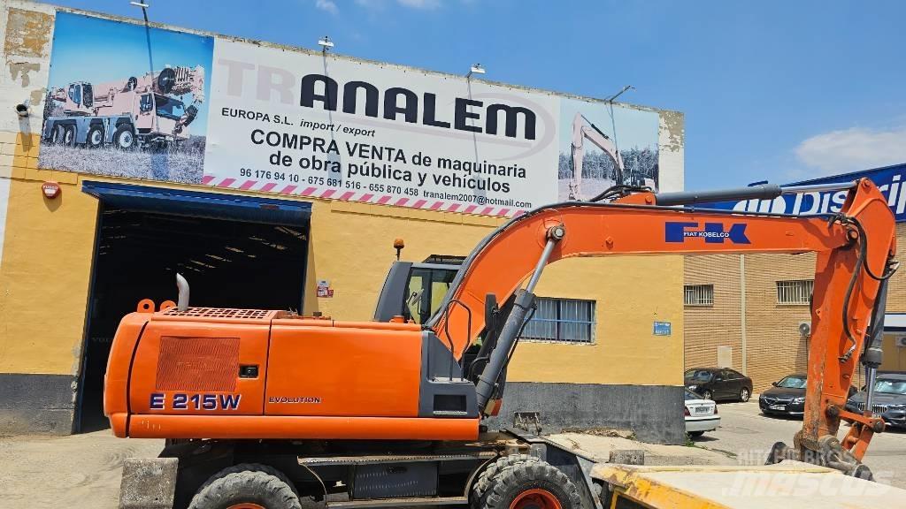 Fiat-Kobelco E215W Gumikerekes kotrók