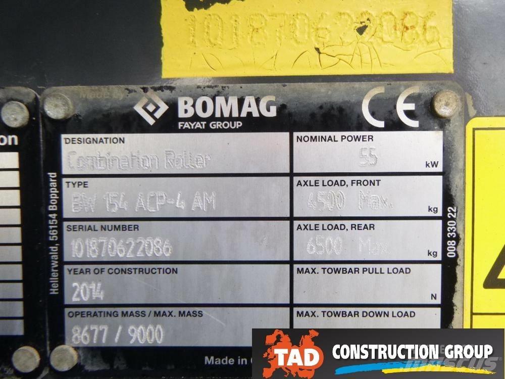 Bomag BW 154 AC Ikerdobos hengerek