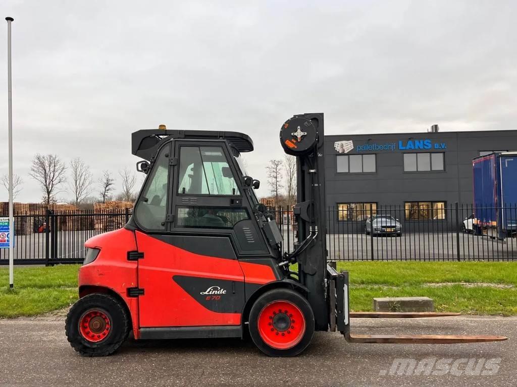 Linde E70-01 Elektromos targoncák