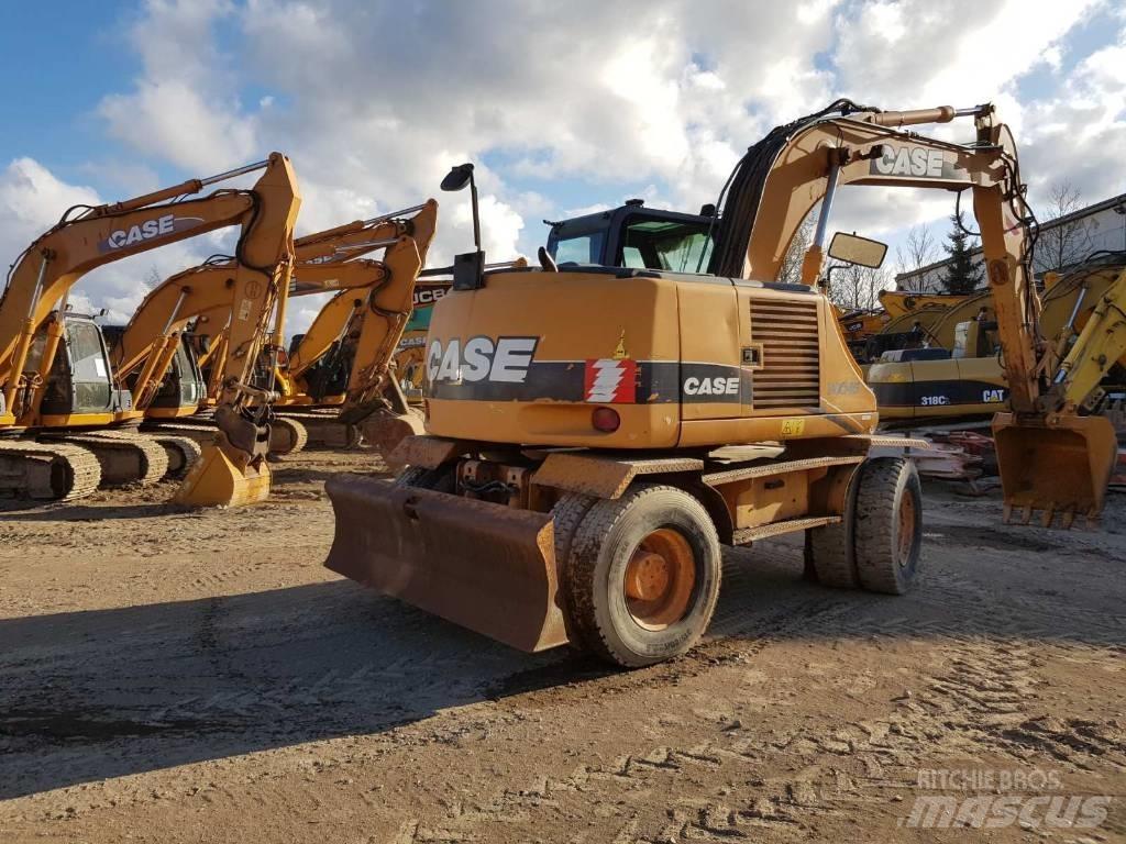 CASE WX 145 Gumikerekes kotrók