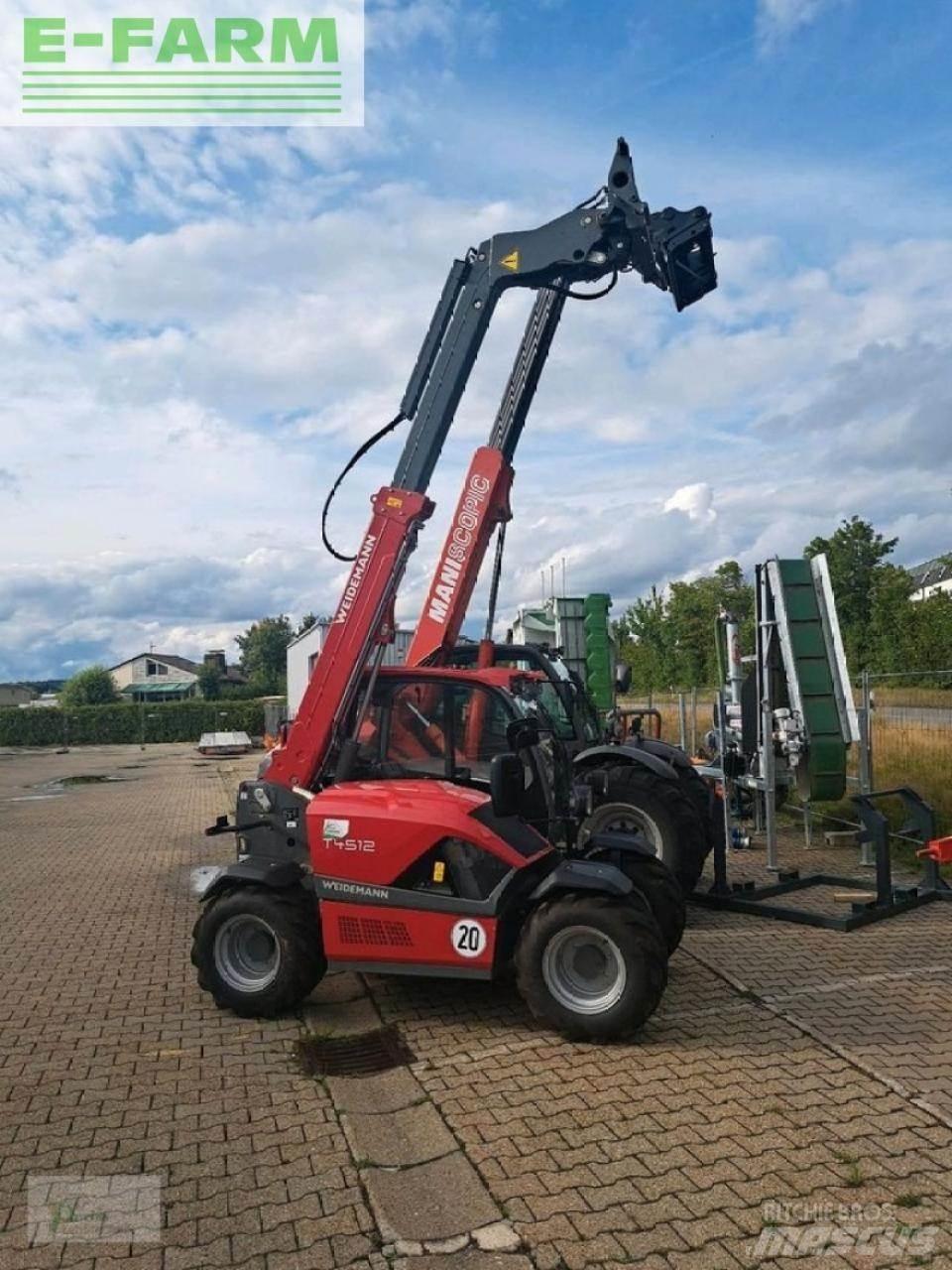 Weidemann t 4512 Teleszkópos mezőgazdasági rakodók