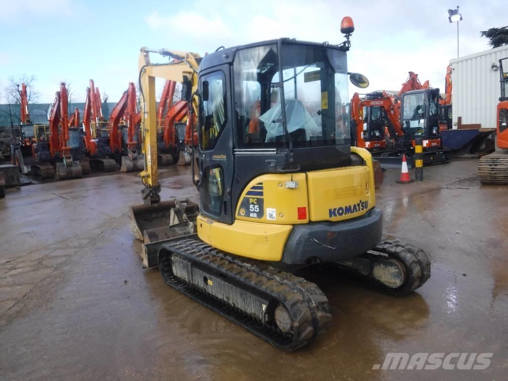 Komatsu PC 55 MR-3 Mini kotrók < 7t