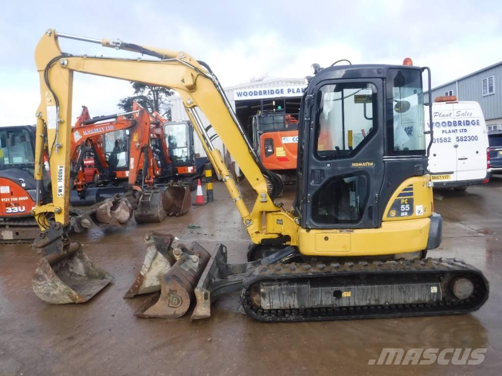 Komatsu PC 55 MR-3 Mini kotrók < 7t