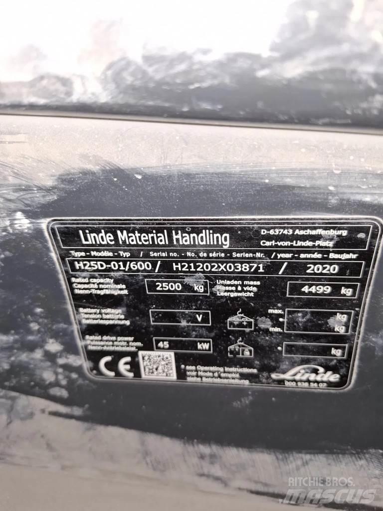 Linde H25D-600 Dízel targoncák