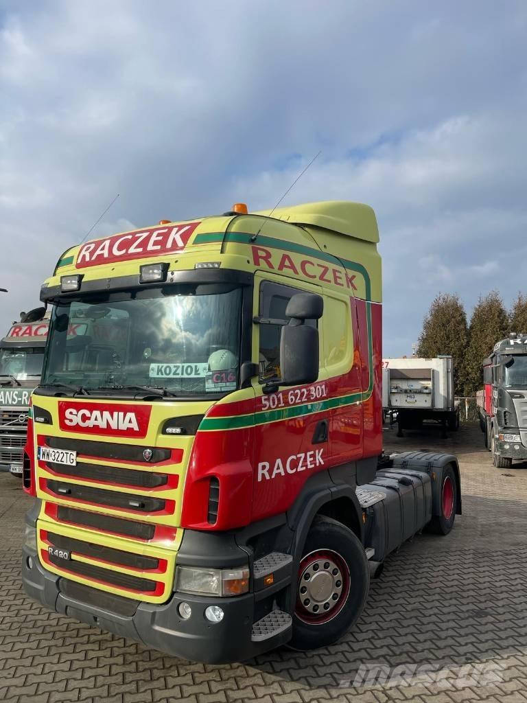 Scania R 420 Nyergesvontatók