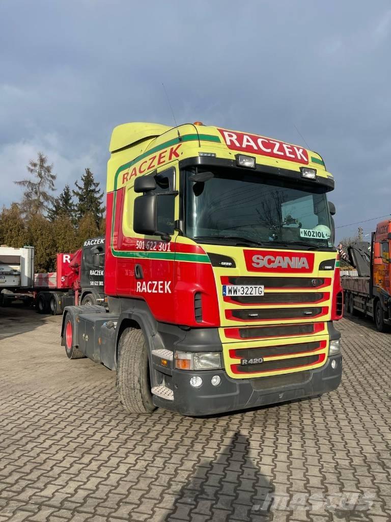 Scania R 420 Nyergesvontatók