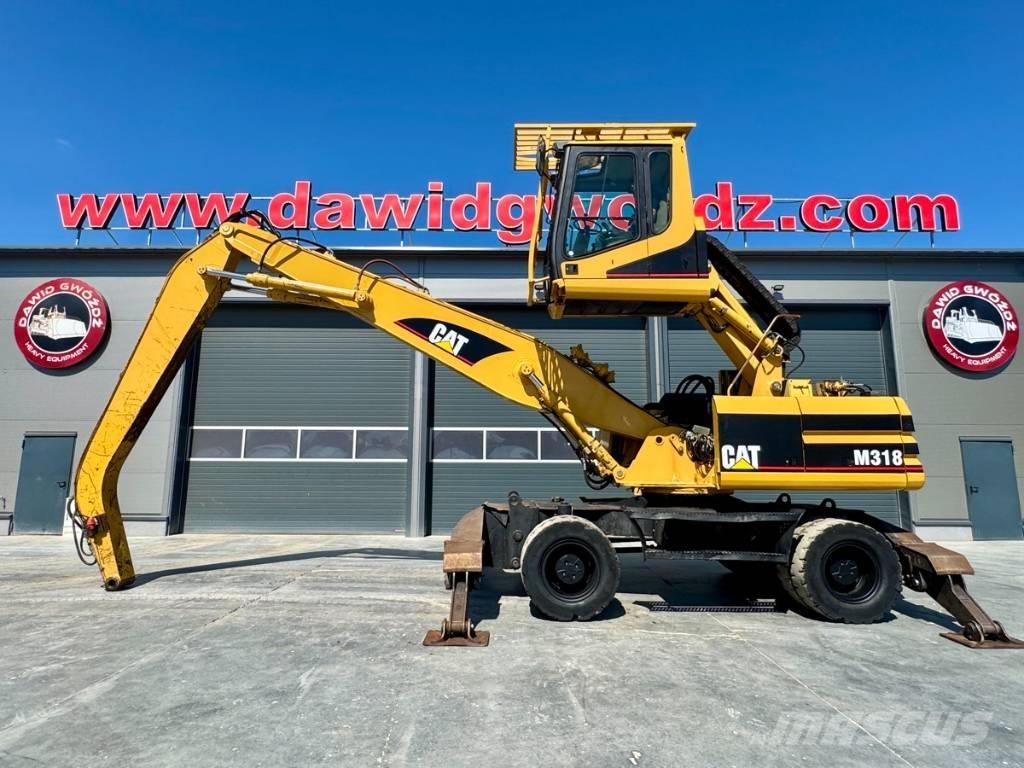 CAT M 318 MH Gumikerekes kotrók