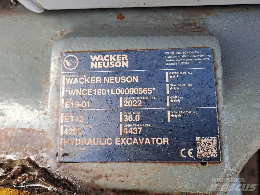 Wacker Neuson ET42 Lánctalpas kotrók
