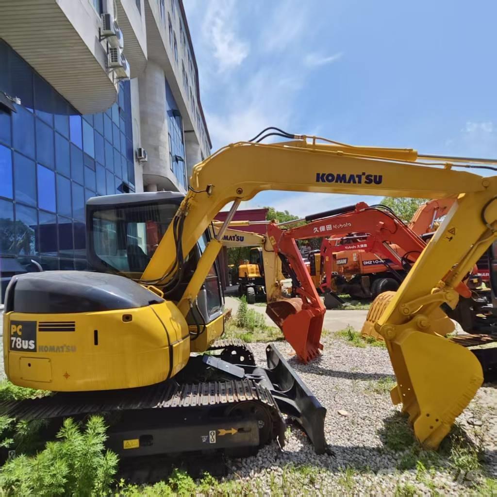 Komatsu PC 78 US Mini kotrók < 7t