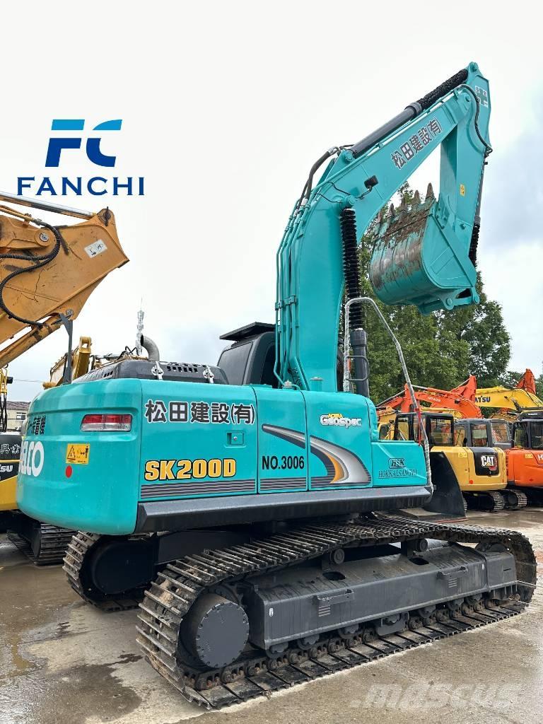 Kobelco SK 200D Lánctalpas kotrók