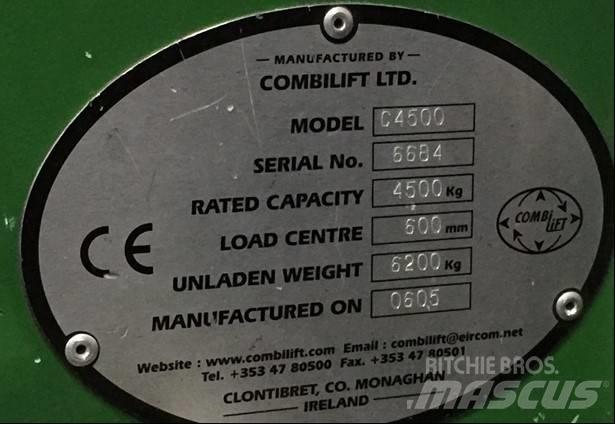 Combilift C4500 Tolóoszlopos négyutas targonca