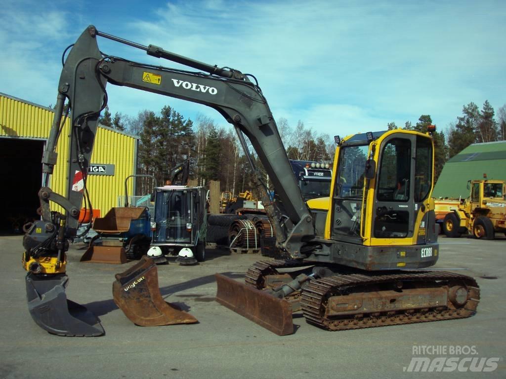 Volvo ECR 88 Közepes (midi) kotrók 7 t - 12 t