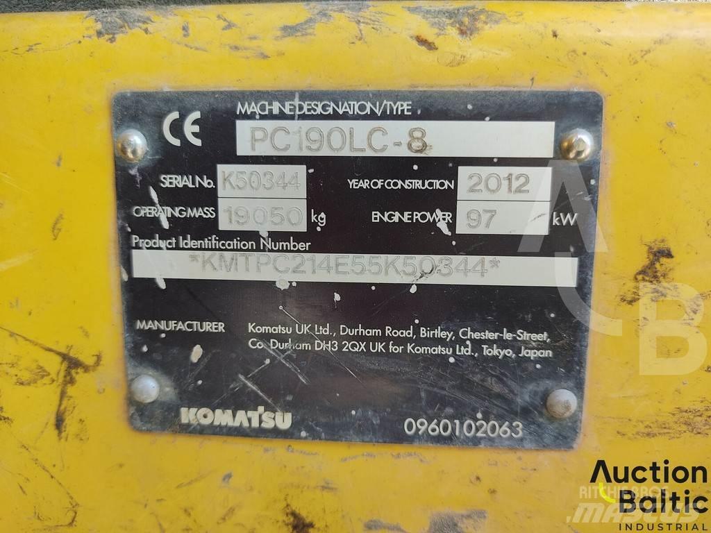 Komatsu PC190LC-8 Lánctalpas kotrók