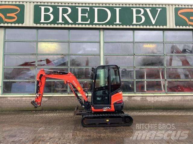 Kubota U 27-4 Mini kotrók < 7t