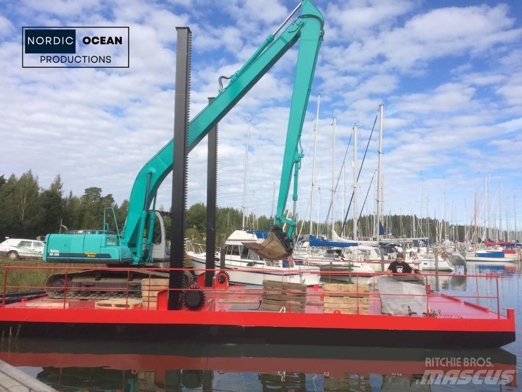 Nop NOP Barge munkacsónakok/uszályok