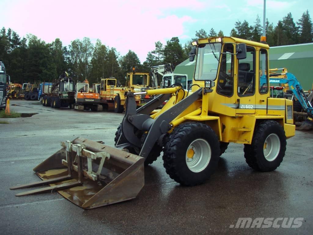 Zettelmeyer ZL 602 Gumikerekes homlokrakodók
