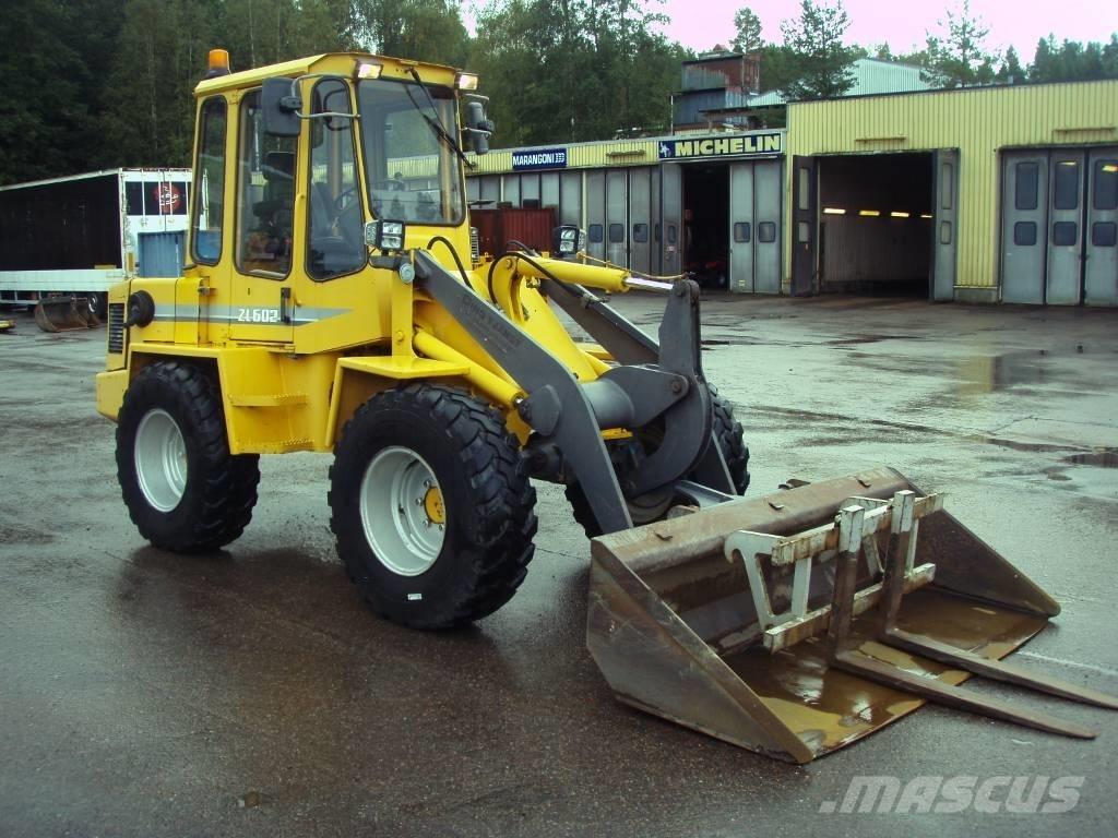 Zettelmeyer ZL 602 Gumikerekes homlokrakodók