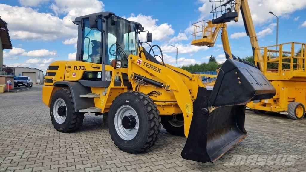 Terex TL 70 S Gumikerekes homlokrakodók