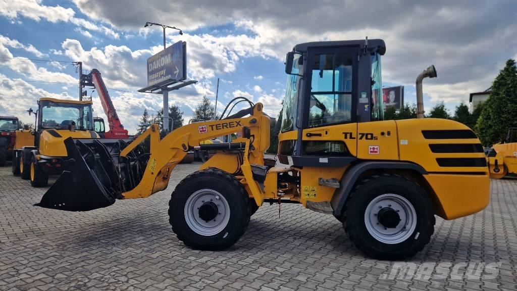 Terex TL 70 S Gumikerekes homlokrakodók