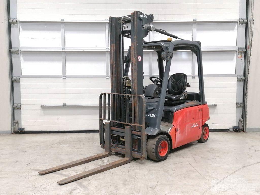 Linde E20PL-01 Elektromos targoncák