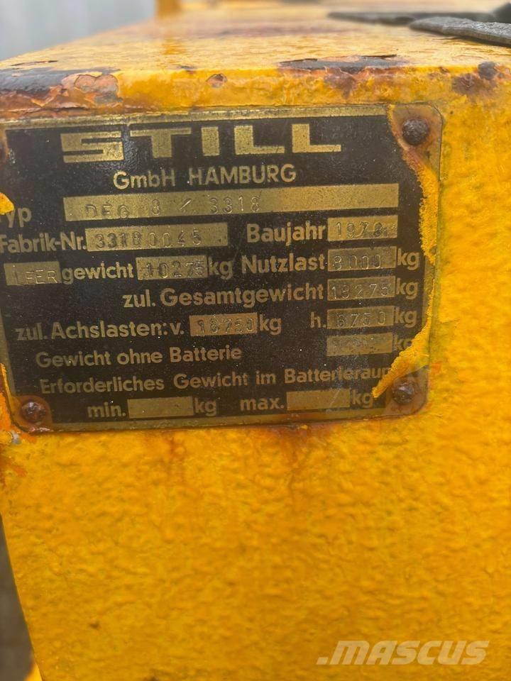 Still DFG 8 Dízel targoncák