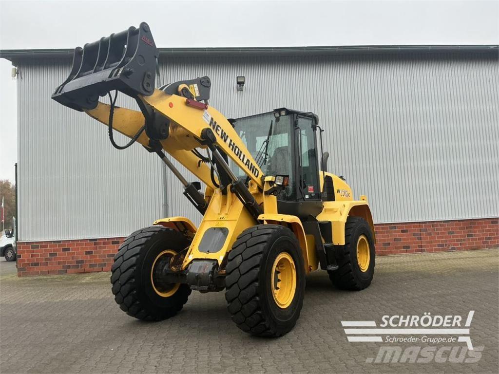 New Holland WA 170 Gumikerekes homlokrakodók