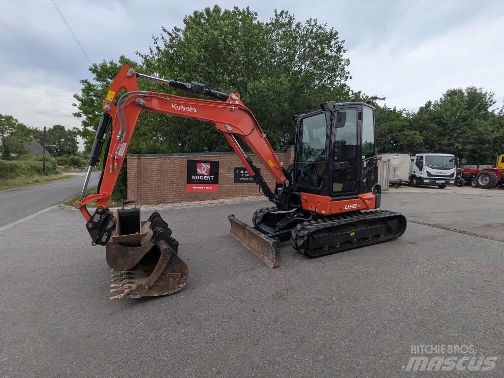 Kubota U 56-5 Mini kotrók < 7t