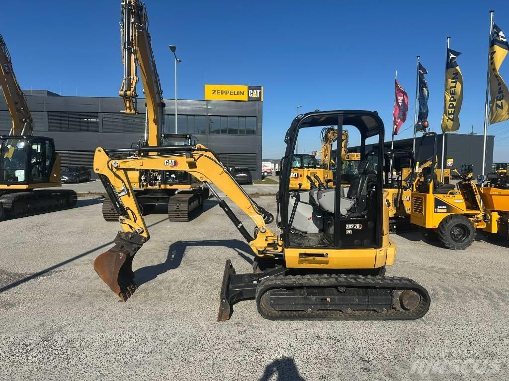 CAT 302.7 D CR Mini kotrók < 7t
