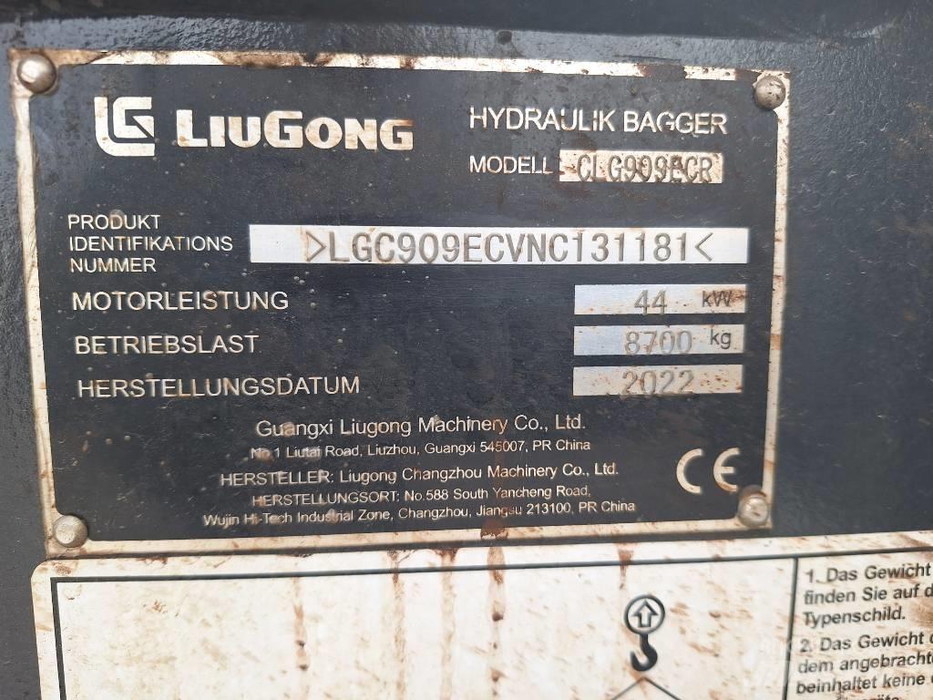 LiuGong 909 E Közepes (midi) kotrók 7 t - 12 t